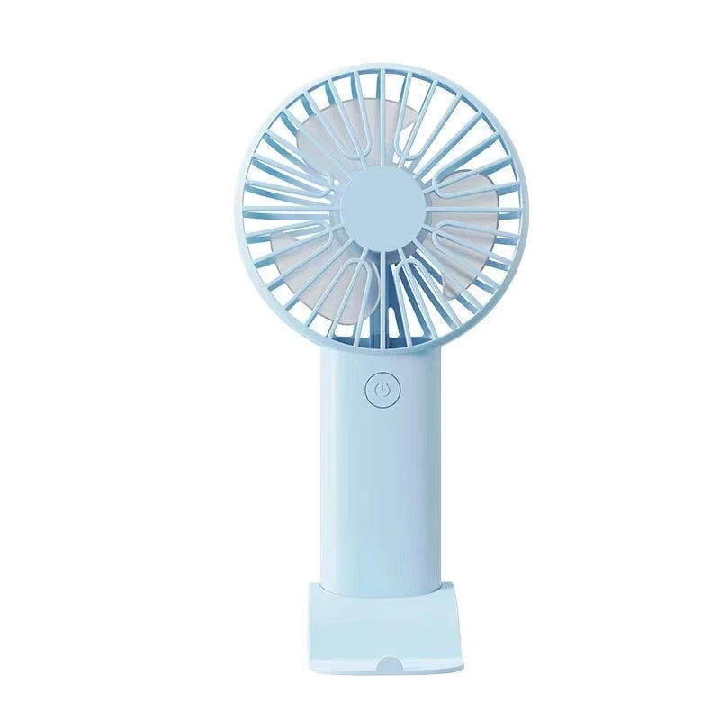 Teza's Tech - Cool Breeze On-the-Go: USB Portable Handheld Fan with Digital Display