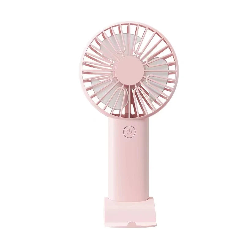 Teza's Tech - Cool Breeze On-the-Go: USB Portable Handheld Fan with Digital Display